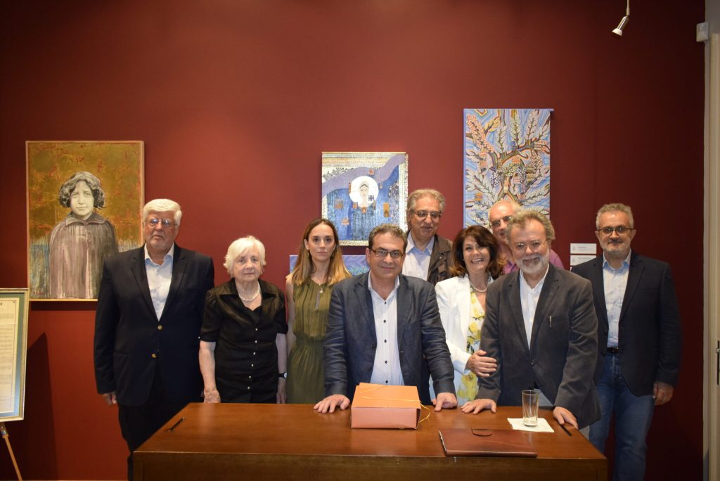 Delivery - Acceptance of the Ambassador's archive in honour of Mr. Alexandros Mallias